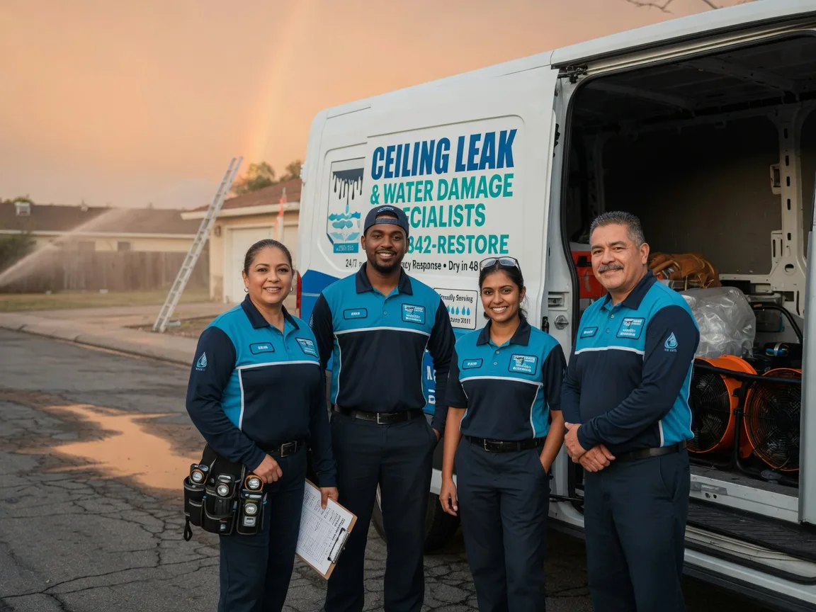 Ceiling Leak Cleanup company in Capay, CA